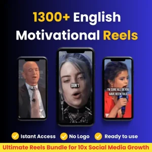 1300+ English Motivational Reels HQ